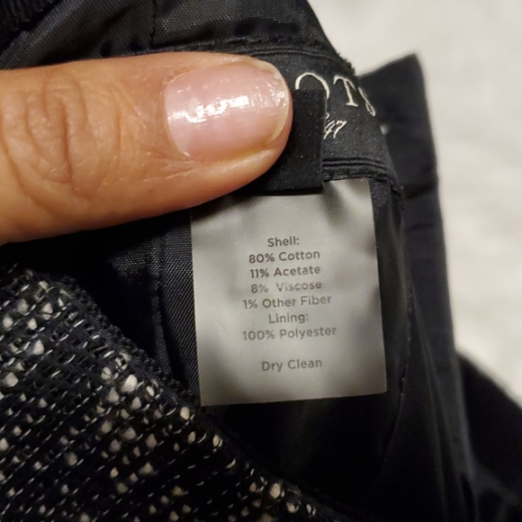 2 for $30! OFFERS OPEN! Talbots Pencil Skirt black pencil skirt size 4P skirt - Picture 6 of 7